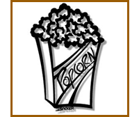 Popcorn metal wall art